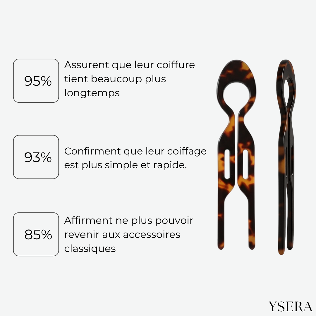 Épingle Élégance - Pack de 3 - Ysera