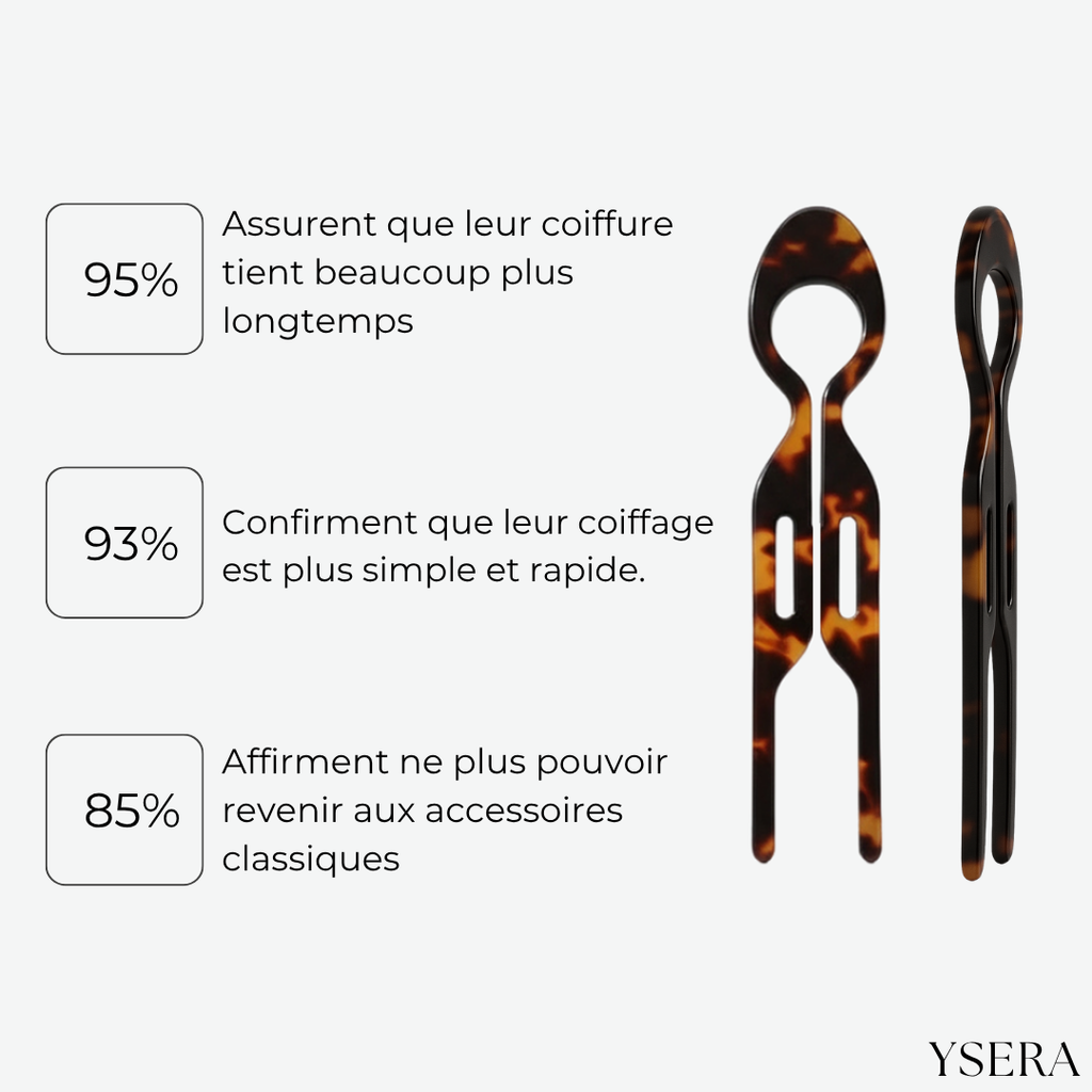 Épingle Élégance - Pack de 3 - Ysera