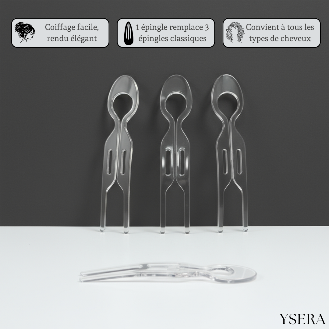 Épingle Élégance - Pack de 3 - Ysera