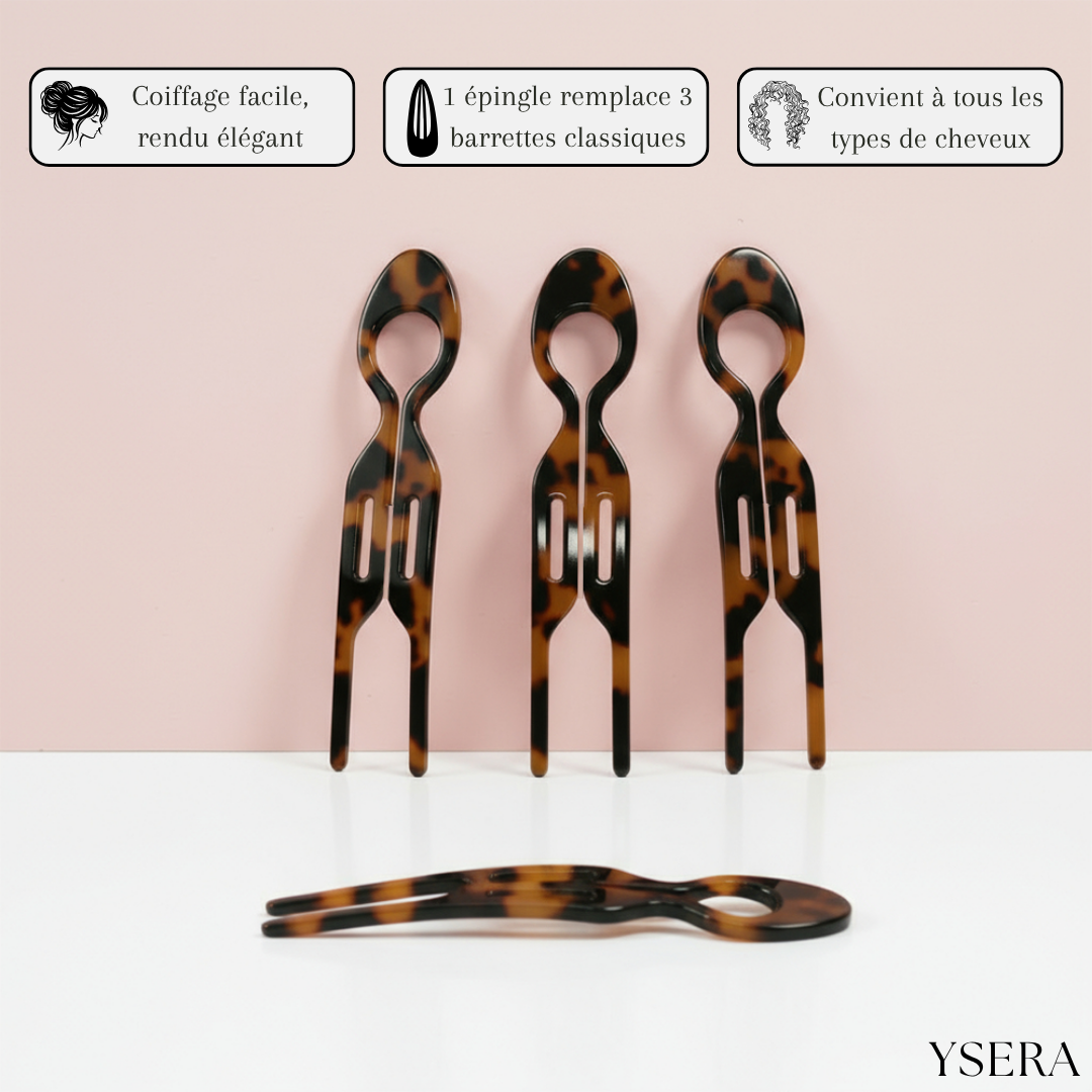 Épingle Élégance - Pack de 3 - Ysera