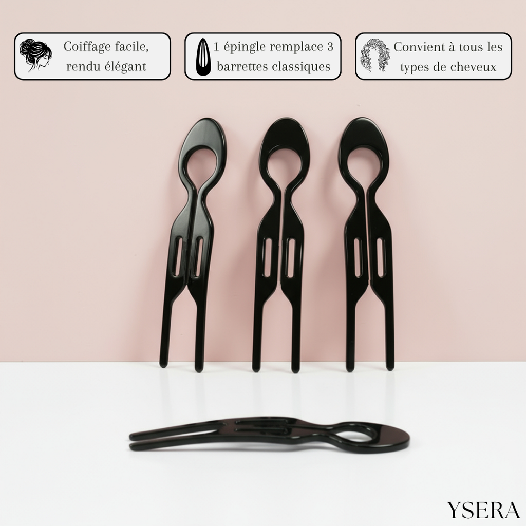 Épingle Élégance - Pack de 3 - Ysera